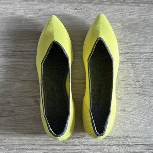 Rothy’s The Point Merino Wool in Sunbeam